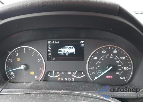 2018 Ford Ecosport Se из США, поврежденный, VIN MAJ6P1UL0JC170381